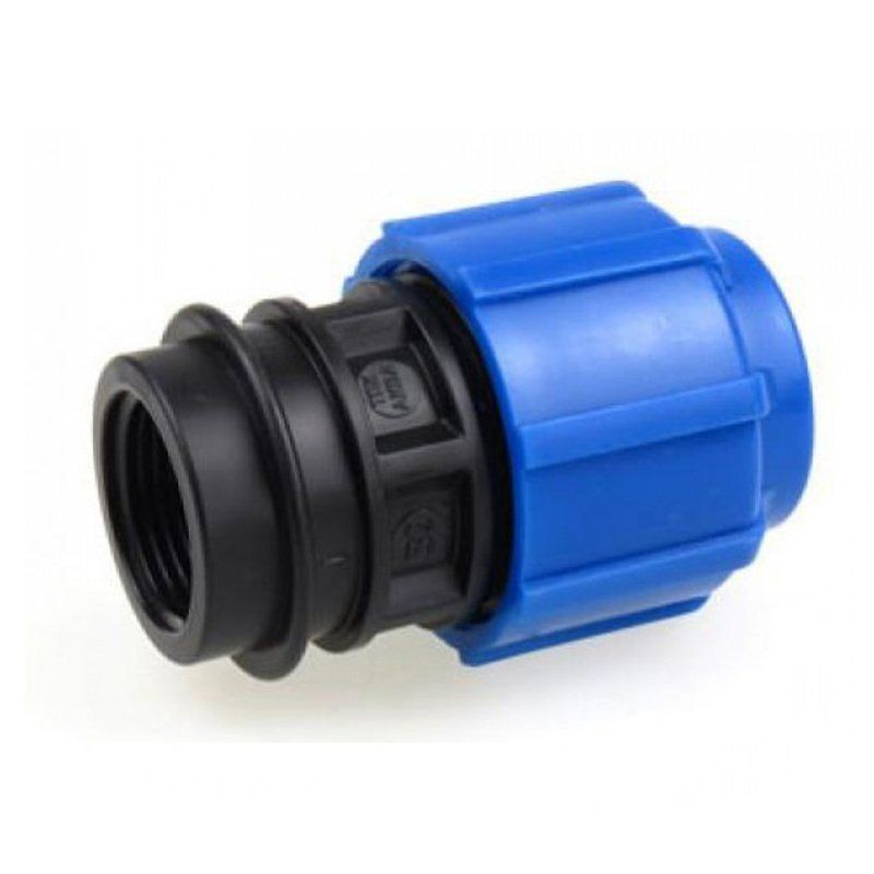 Муфта компрессионная для ПЭ Ду 25-3/4'' PN 16, обжимное-муфта-1
