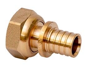 Евроконус латунный для PEX труб DN 16-20 PN 10 c накидной гайкой MVI купить в Волгограде | "Проконсим" Евроконус латунный для PEX труб DN 16-20 PN 10 c накидной гайкой MVI купить в Волгограде | "Проконсим"