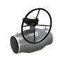 Кран стальной шаровой цельносварной LD Energy Regula, DN 300 PN 25, 730мм, стандартнопроходной, приварной с редуктором купить в Волгограде | "Проконсим"
