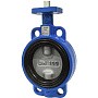 Затвор дисковый поворотный 32ч901р DN 250 PN 10 межфланцевый с диском из чугуна уплотнение-EPDM под электропривод ЛМЗ Семенов