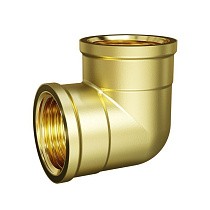 Угольники латунные DN 15-50 PN 40 муфта-муфта LD Pride купить в Волгограде | "Проконсим"