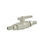 Краны шаровые ПП DN 20-32 PN 25 с двусторонним разъемным соединением серые Valfex купить в Волгограде | "Проконсим"