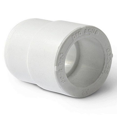 Муфта переходная ПП 25-20 PN 25 штуцер-муфта белая Pro Aqua PA12512P купить в Волгограде | "Проконсим"