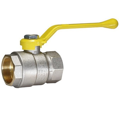 Кран латунный Temper серия 83 DN40 PN25 никелированный газовый рычаг м-м ГОСТ Р 59553 купить в Волгограде | "Проконсим"