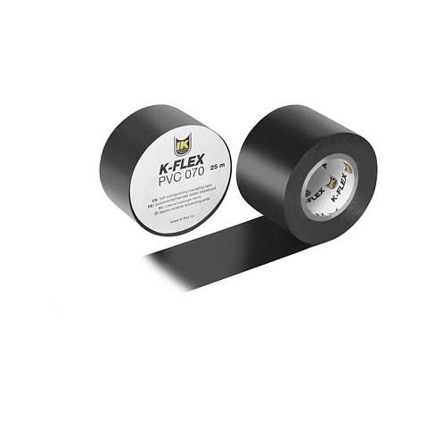 Лента теплоизоляционная K-FLEX PVC AT 070, DN 38, L = 25м, Tmax = 125гр. черный купить в Волгограде | "Проконсим"