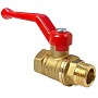 Краны латунные шаровые 11Б27фт1М DN 15-50 PN 25-40 рычаг муфта-штуцер Valfex.215.LR1 купить в Волгограде | "Проконсим"