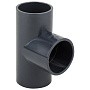 Тройник НПВХ 90гр. DN 200-200 PN 16 напорный клеевой черный Aquaviva TEE2000 купить в Волгограде | "Проконсим"