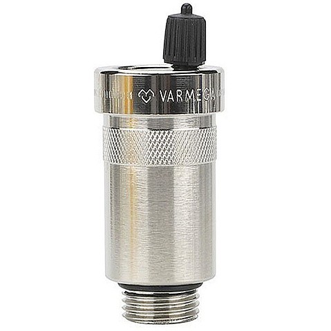 Воздухоотводчик VARMEGA VM134 O-ring DN8 PN10 вертикальный выпуск НР-3/8'' автоматический купить в Волгограде | "Проконсим"