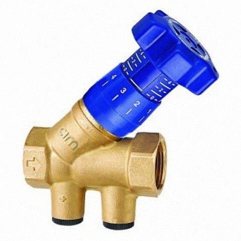 Клапаны балансировочные DN 15-50 PN 25 с наклонным штоком муфтовый MVI BL.220 купить в Волгограде | "Проконсим"