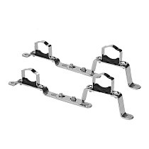 Кронштейн стальной Varmega VM15970 никелированный DN25 195-260мм регулируемый на 2 хомута для коллектора (2 шт.) купить в Волгограде | "Проконсим"