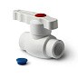 Кран шаровой ПП 20 PN 25 стандартный проход белый Pro Aqua PA44008 купить в Волгограде | "Проконсим"