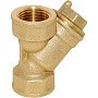 Фильтр сетчатый латунный DN 50 PN 16 газовый муфтовый PR