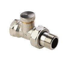  Клапан радиаторный настроечный PN 10 прямой под шестигранник, MVI (922101051) на складе Проконсим в Волгограде