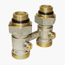 Узелы нижнего подключения Vekotrim DN 15 PN 10 прямой для двухтрубной системы радиаторов купить в Волгограде | "Проконсим"