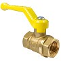 Краны латунные шаровые газовые 11Б27фтМ DN 15-50 PN 25-40 рычаг муфта-муфта Valfex.271.LR3 купить в Волгограде | "Проконсим"