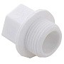 Заглушка резьбовая ПП  1/2'' PN 25 с наружной резьбой белая VALFEX  купить в Волгограде | "Проконсим"