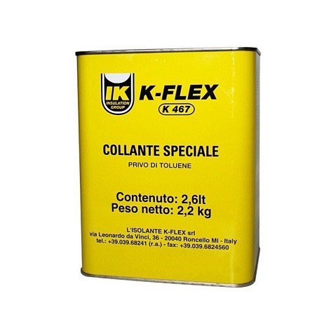 Клей K-FLEX 2.6 lt K 467 купить в Волгограде | "Проконсим"