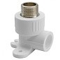 Угольник установочный ПП 25-1/2'' PN 25 с наружной резьбой белый РТП 15109 купить в Волгограде | "Проконсим"