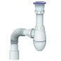 Сифон для умывальника Unicorn А220Р, 40х50 гибкий отвод, 1 1/2'' х40 пластиковая чаша купить в Волгограде | "Проконсим"