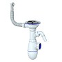 Сифон для мойки Unicorn В431V, без отвода, 3 1/2'' х40 с отводом для стиральной машины, круглый перелив купить в Волгограде | "Проконсим"