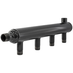  Коллектор стальной PLP на 7 выход., Ду50 Ру16 НР НР 1 1/2'' - 3/4'' (922150687) со склада Проконсим в Волгограде