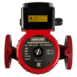 картинка Насос циркуляционный с мокрым ротором UNIPUMP PN 10 110гр.UPF 50-200,L 280, 1300Вт 1х220В 1 скорость фланцевый, 18397 интернет-магазин оптовых поставок Проконсим являющийся официальным дистрибьютором в России 