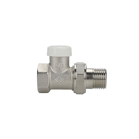 Клапан радиаторный настроечный DN15x20 PN10 прямой /е-конус 1/2''х3/4'' п/6-гранник НР VARMEGA VM10302 купить в Волгограде | "Проконсим"