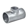 Тройник стальной Дн 159х4-108х4,5 (DN 150х100) переходной оцинкованный 2 исполнение ГОСТ 17376-2001 купить в Волгограде | "Проконсим"