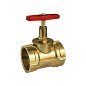 Клапан латунный пожарный прямой DN50 PN16 под газовый ключ муфта-муфта Цветлит купить в Волгограде | "Проконсим"