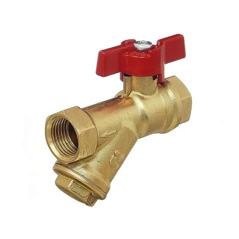 Краны латунные шаровые DN 15-20 PN 25 с фильтром бабочка муфта-муфта БАЗ КФ.А30.1 купить в Волгограде | "Проконсим" Краны латунные шаровые DN 15-20 PN 25 с фильтром бабочка муфта-муфта БАЗ КФ.А30.1 купить в Волгограде | "Проконсим"