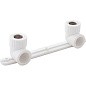 Угольник установочный двойной ПП 20-1/2'' PN 25 с наружной резьбой белый РТП 10703 купить в Волгограде | "Проконсим"