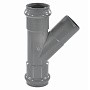 Тройники НПВХ раструбные SDR26 45гр. DN 110-160 PN 10 Хемкор купить в Волгограде | "Проконсим"