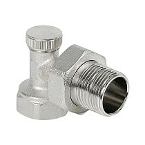 Клапан для радиаторов VALFEX VF.019.N, PN-10, угловой, настроечный купить в Волгограде | "Проконсим"