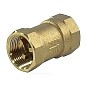 Клапан латунный обратный пружинный DN 15 PN 10, муфтовый, пластиковый шток купить в Волгограде | "Проконсим"