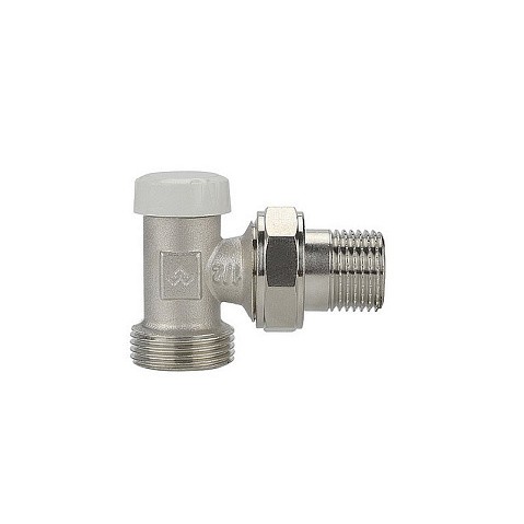 Клапан радиаторный VARMEGA VM10202 DN15x20 PN10 угловой настроечный с еврокомусом G-1/2х3/4'' штуцер купить в Волгограде | "Проконсим"