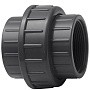 Муфта разборная НПВХ DN 32-1" PN 16 клеевая с внутренней резьбой черная Aquaviva BOG32100 купить в Волгограде | "Проконсим"