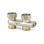 Узелы нижнего подключения VARMEGA VM139 DN20 прямой двухтрубный 3/4''x3/4'' евроконус, перекрёстный муфта-штуцер купить в Волгограде | "Проконсим"