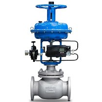 Клапаны стальные запорно-регулирующие DN 15-80 PN 4 с пневмоприводом МА-С-350-25-3-У1 без ручного дублера КПСР купить в Волгограде | "Проконсим"