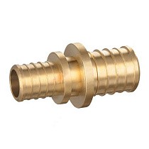 Муфты латунные для PEX-PEX труб DN 20-32 PN 16 переходные под надвижную гильзу PLP купить в Волгограде | "Проконсим"