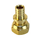 Муфта латунная для PEX труб 20-1/2'' PN 16 S-2,8мм переходная  с накидной гайкой Valfex VF.422.AF купить в Волгограде | "Проконсим"