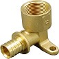 Угольник латунный для PEX труб 20-3/4'' PN 10 под надвижную гильзу с внутренней резьбой ONE PLUS купить в Волгограде | "Проконсим"
