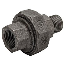 Американка чугунная DN 15-50 PN 16 муфта-штуцер с плоской прокладкой Fittex Plus купить в Волгограде | "Проконсим"