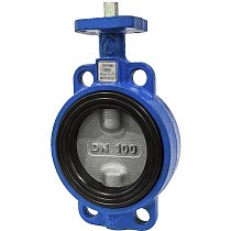 Затворы поворотные дисковые 32ч901р DN 50 PN 10-16 межфланцевые под электропривод ЛМЗ Семенов купить в Волгограде | "Проконсим"