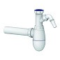 Сифон для мойки Unicorn В510V, 40х40 прямой отвод, 1 1/2'' х40 с отводом для стиральной машины преходник 40х32 купить в Волгограде | "Проконсим"