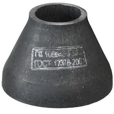 Переход стальной  09Г2С Дн 377х10,0-325х8,0 (DN350-300) 2 исполнение ГОСТ 17378-2001 купить в Волгограде | "Проконсим"