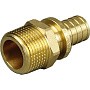 Муфта латунная для PEX труб 16-1/2'' PN 10 под надвижную гильзу с наружной резьбой ONE PLUS купить в Волгограде | "Проконсим"