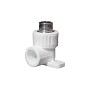 Угольник установочный ПП 20-1/2'' PN 25 белый VALFEX Pro купить в Волгограде | "Проконсим"