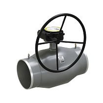 Краны стальные шаровые регулирующие DN 125-300 PN 25 цельносварные приварные с редуктором LD Energy Regula купить в Волгограде | "Проконсим"