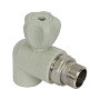 Краны шаровые ПП DN 20-25 PN 25 для радиатора угловые серые Valfex купить в Волгограде | "Проконсим"