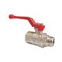 Кран латунный шаровой Valfex Premium.214.NR1.012 усиленный Н 11Б27фт1М DN 15 PN 63 никелированный рычаг муфта-штуцер купить в Волгограде | "Проконсим"